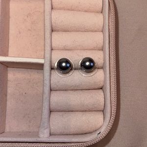 Black Pearl Earrings